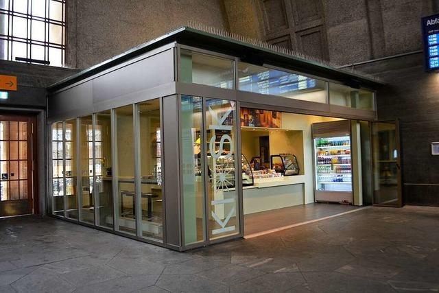 Badischer Bahnhof in Basel hat nach plötzlicher Schließung wieder einen Kiosk