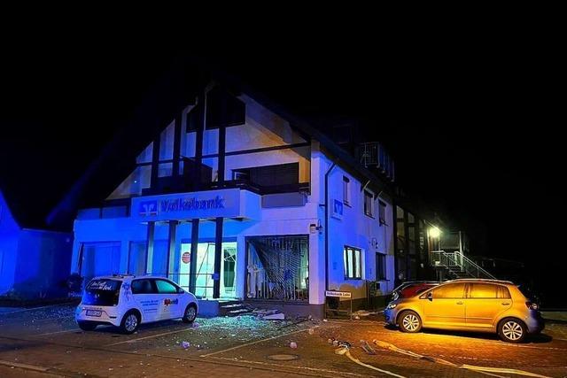 Geldautomat in Rheinhausen gesprengt – zweiter Fall innerhalb einer Woche am Kaiserstuhl