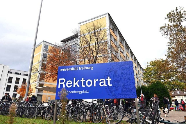 Das Rektorat der Uni Freiburg  | Foto: Thomas Kunz