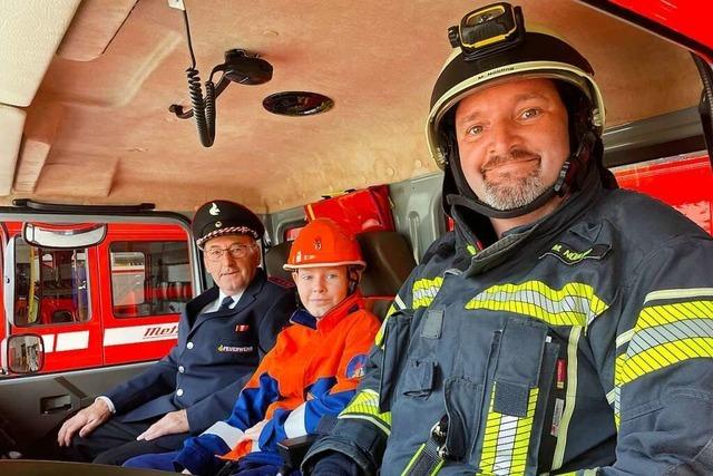 Opa, Vater, Sohn: Diese Denzlinger Familie ist mit drei Generationen in der Feuerwehr aktiv