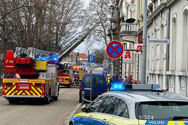 Feuerwehreinsatz in der Wilhelmstrae ...e fr starke Rauchentwicklung gesorgt.  | Foto: Helmut Seller