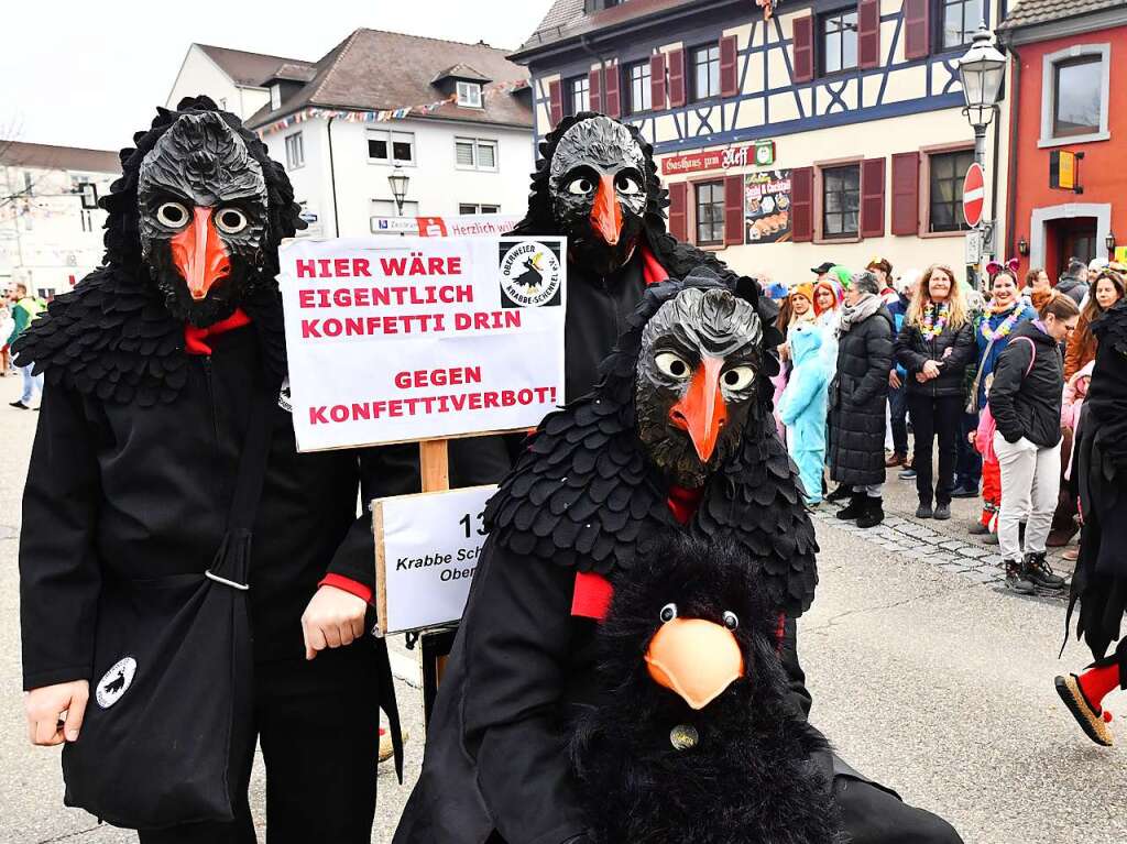 Die Friesenheimer Fasentzunft hat ihren 55. Geburtstag mit einem groen Jubilumsumzug gefeiert. Das sind die schnsten Bilder vom nrrischen Treiben im Ort.