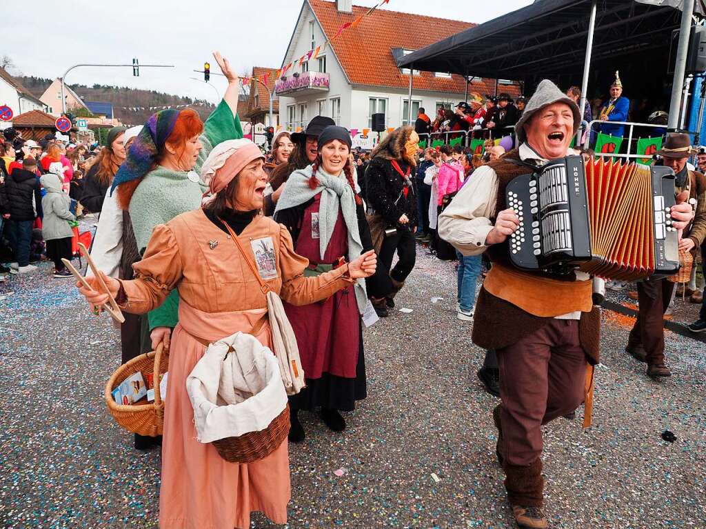 Impressionen vom Narrentreffen der Vereinigung Hochrheinischer Narrenznfte (VHN) in Schwrstadt.