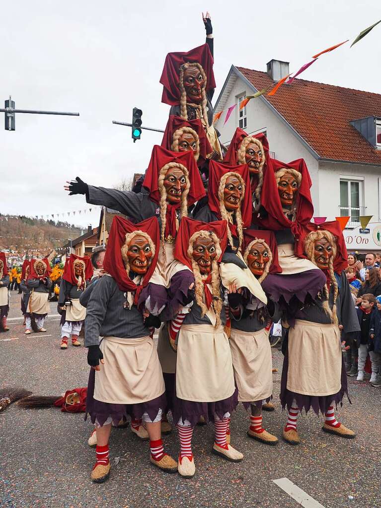 Impressionen vom Narrentreffen der Vereinigung Hochrheinischer Narrenznfte (VHN) in Schwrstadt.