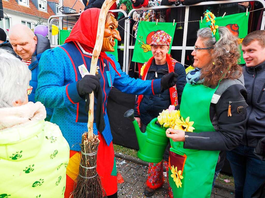 Impressionen vom Narrentreffen der Vereinigung Hochrheinischer Narrenznfte (VHN) in Schwrstadt.