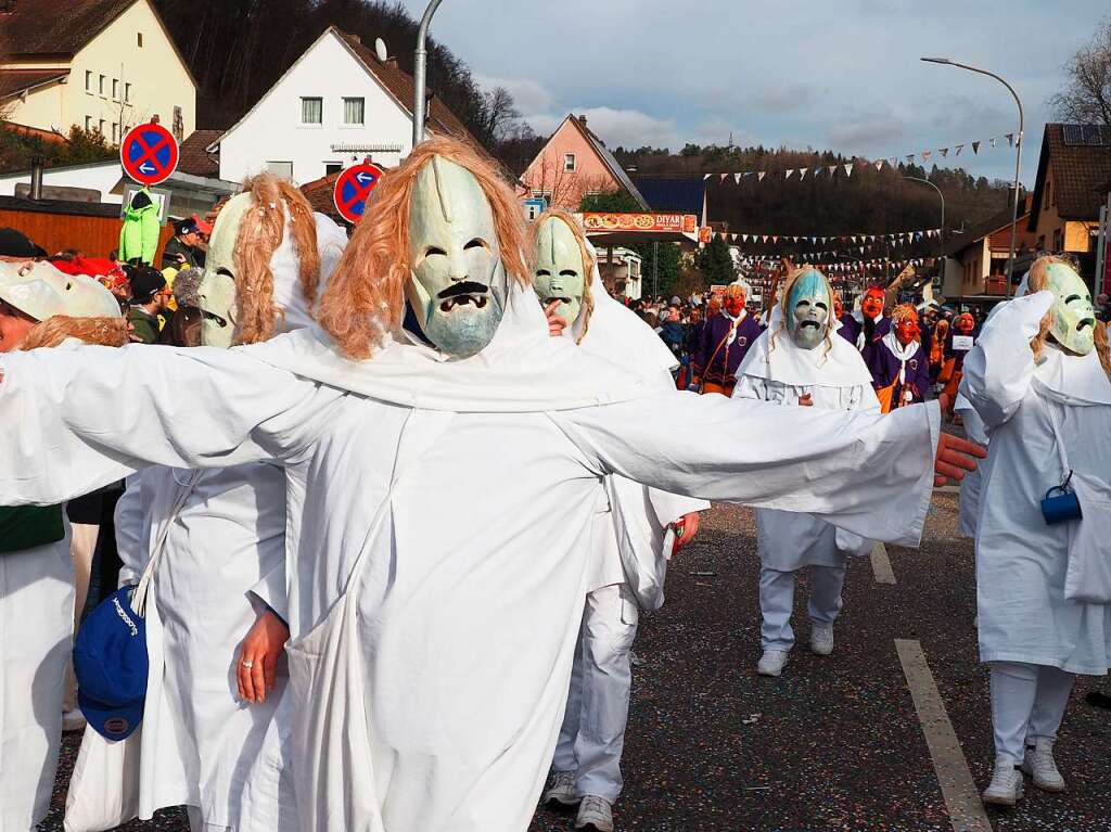 Impressionen vom Narrentreffen der Vereinigung Hochrheinischer Narrenznfte (VHN) in Schwrstadt.