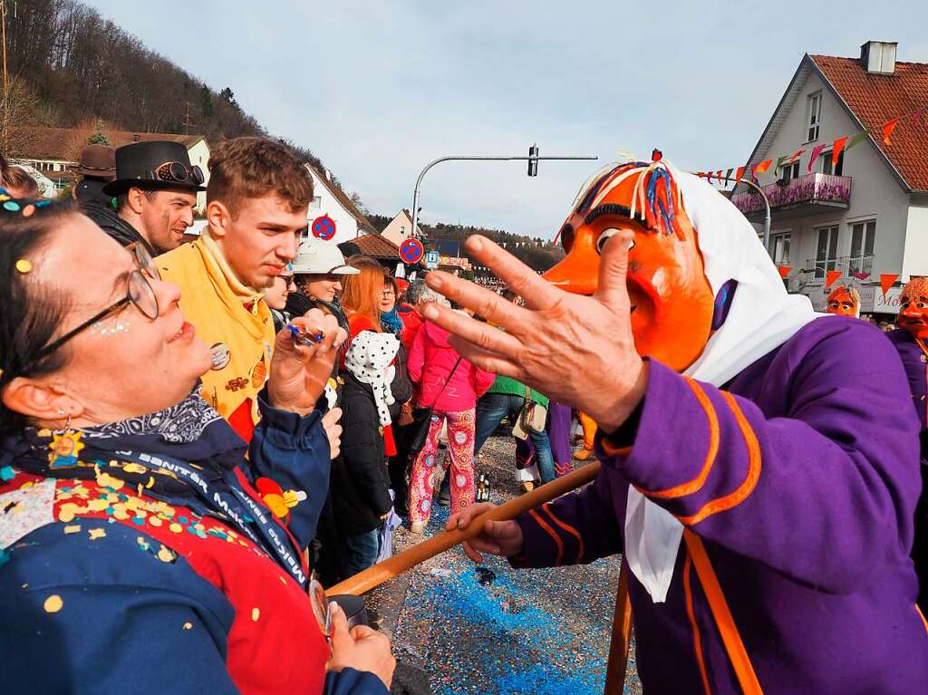 Impressionen vom Narrentreffen der Vereinigung Hochrheinischer Narrenznfte (VHN) in Schwrstadt.