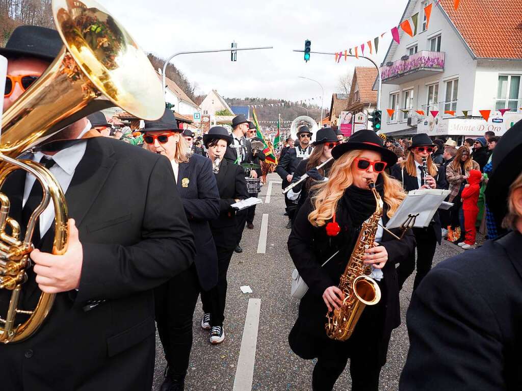 Impressionen vom Narrentreffen der Vereinigung Hochrheinischer Narrenznfte (VHN) in Schwrstadt.