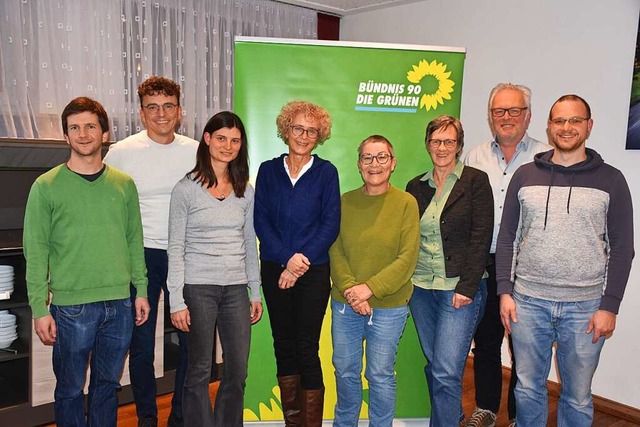 In den Kreistag einziehen wollen die G...hwarzwald fr die Wahlkreise 9 und 10.  | Foto: Thomas Biniossek