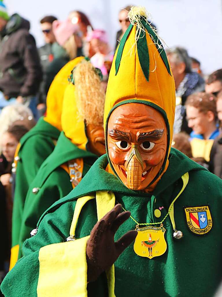 Der Umzug in Binzen ist einer der jhrlichen Hhepunkte der Fasnacht im Kreis Lrrach.