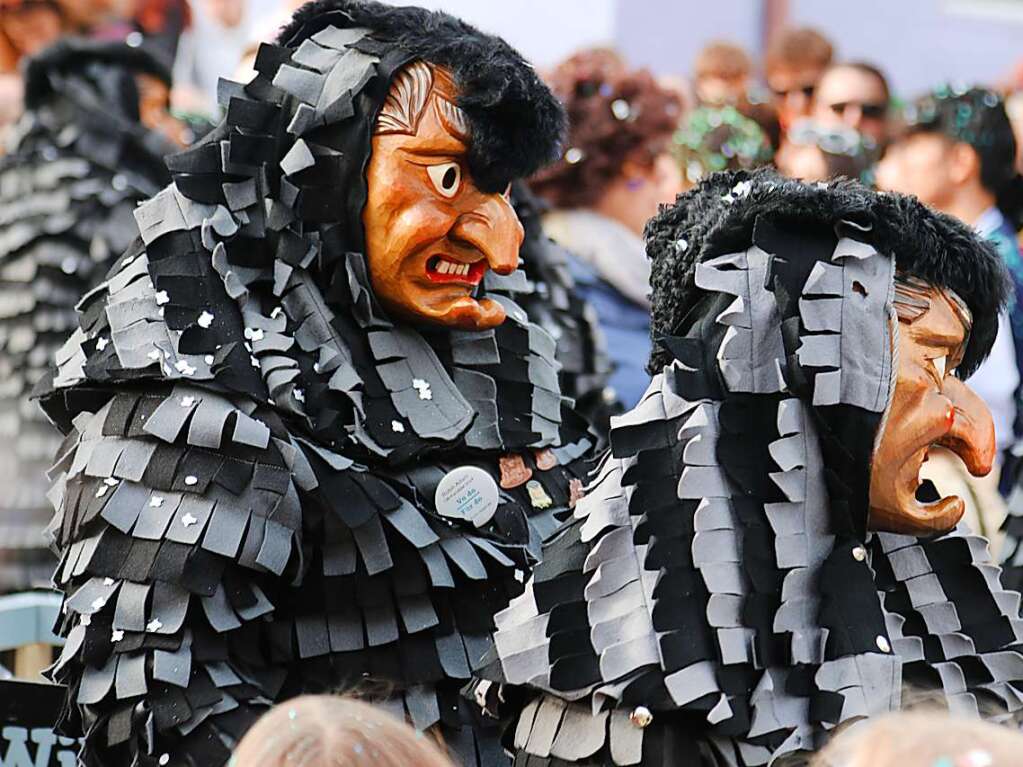 Der Umzug in Binzen ist einer der jhrlichen Hhepunkte der Fasnacht im Kreis Lrrach.