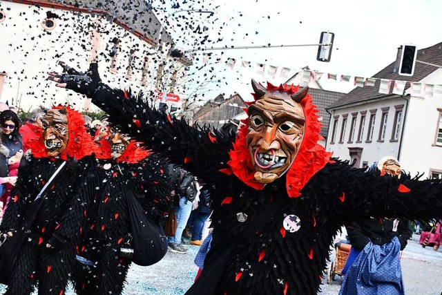 Wer nicht will, dass die Fasnacht am 1...ntal oder Lrracher Ortsteil Hauingen.  | Foto: Barbara Ruda