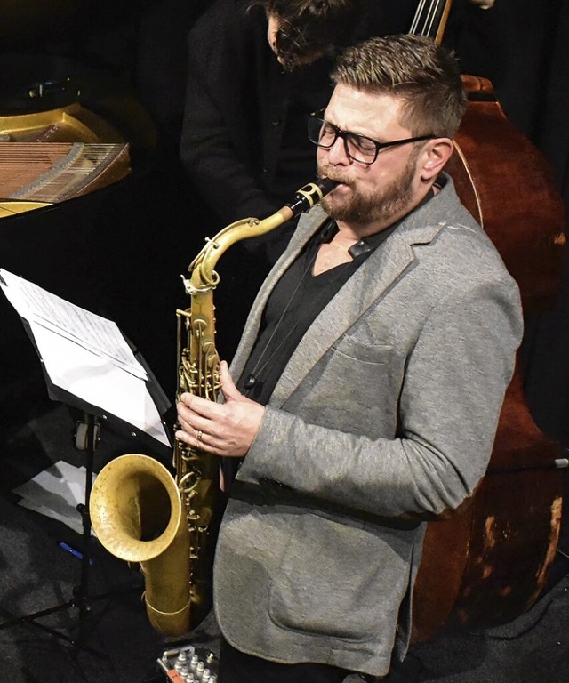 Andreas Feith am Saxophon  | Foto: Thomas Loisl Mink