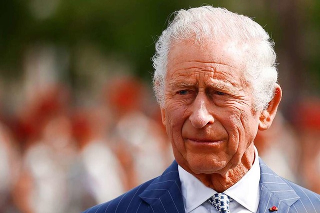 Beim britischen Knig Charles III. ist...s diagnostiziert worden. (Archivbild).  | Foto: Yoan Valat (dpa)