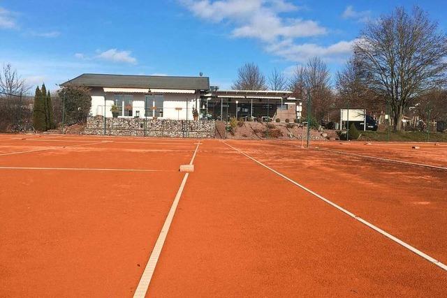 Der TuS Lörrach-Stetten will zwei neue Tennisplätze bauen