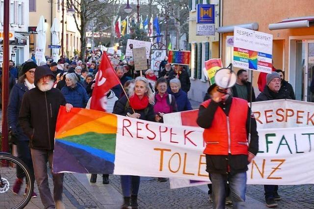 Zweite Demo innerhalb von vier Tagen mobilisiert 350 Menschen in Breisach