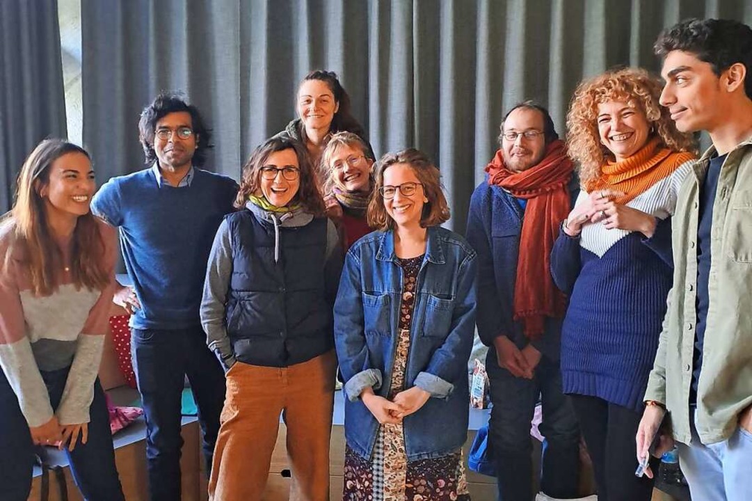 Die Teilnehmenden des Comedy Workshops.  | Foto: Miriam Wiler