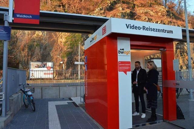 Bahn erffnet Video-Reisezentrum in Waldkirch