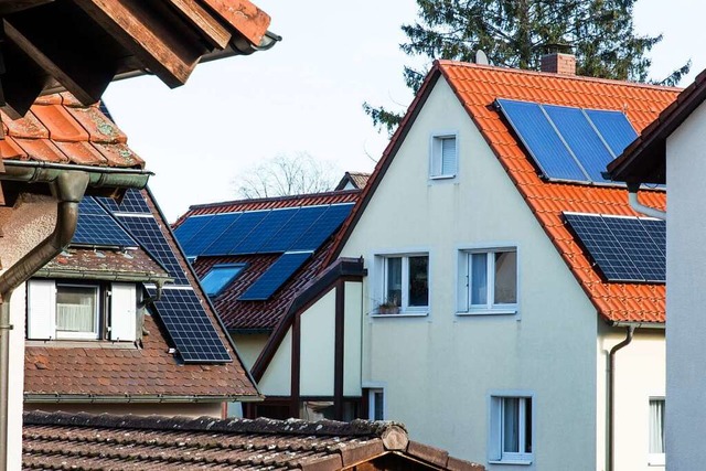 Nach dem integrierten Klimaschutzkonze... Photovoltaikanlagen ausgebaut werden.  | Foto: Gabriele Zahn