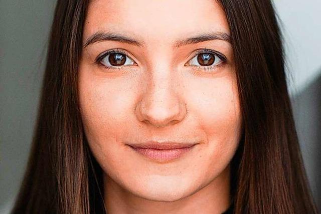 Die 25-jhrige Freiburgerin Alexandra Nesici spielt im Theater Harrys Depot die Hauptrolle