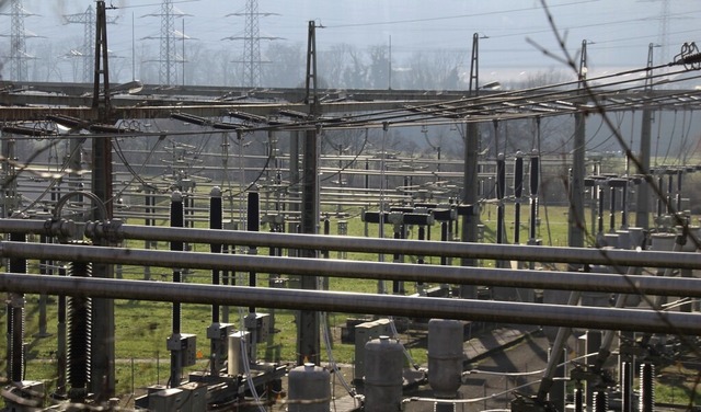 Das Umspannwerk in Gurtweil ist techni...h eine moderne Anlage ersetzt werden.   | Foto:  Baier, Markus