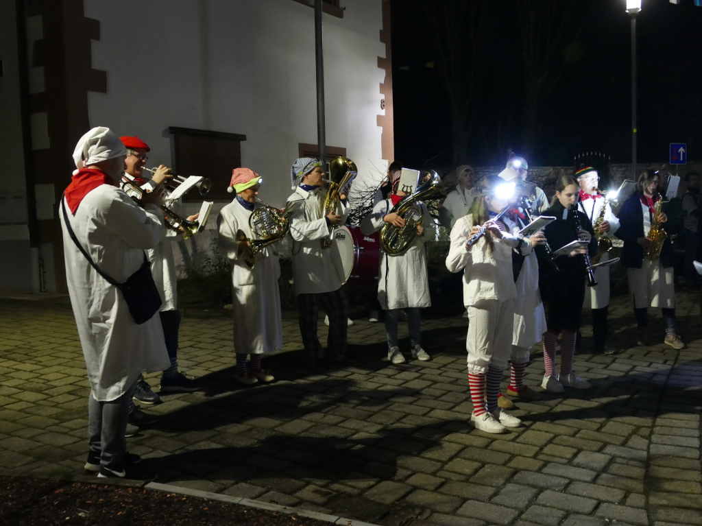 Musikalisch wurde der Sturm des Heimbacher Ortschaftsamts begleitet.