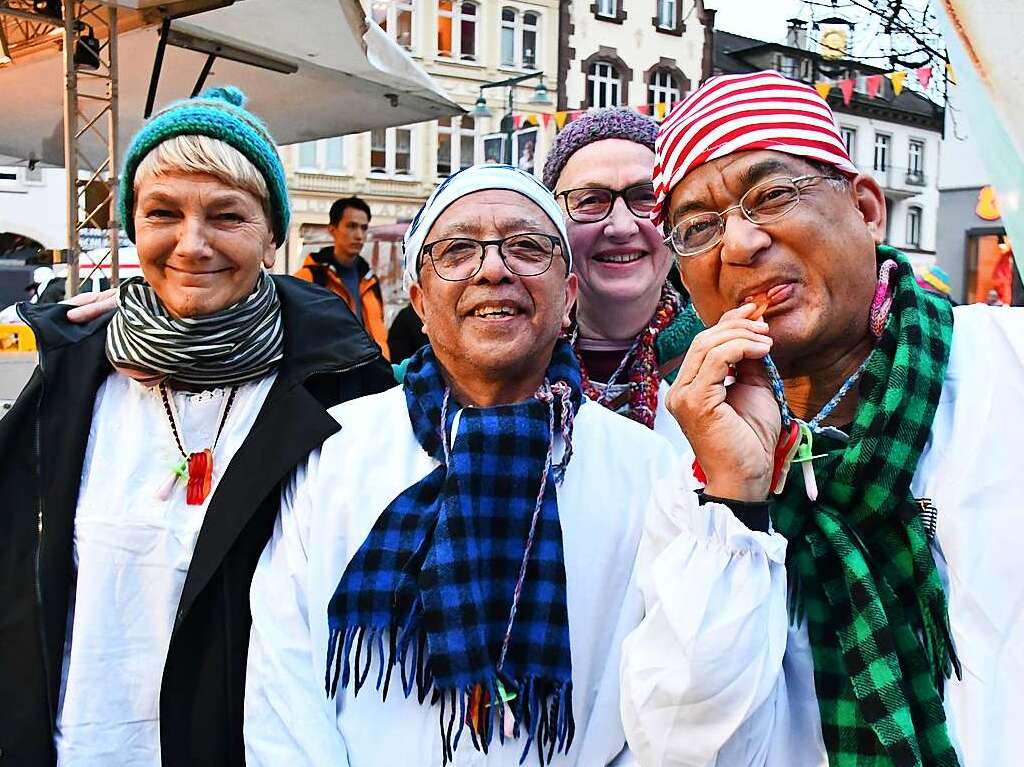 Impressionen vom schmutzige Dunnschdig in Lrrach, Steinen, Stetten und Brombach