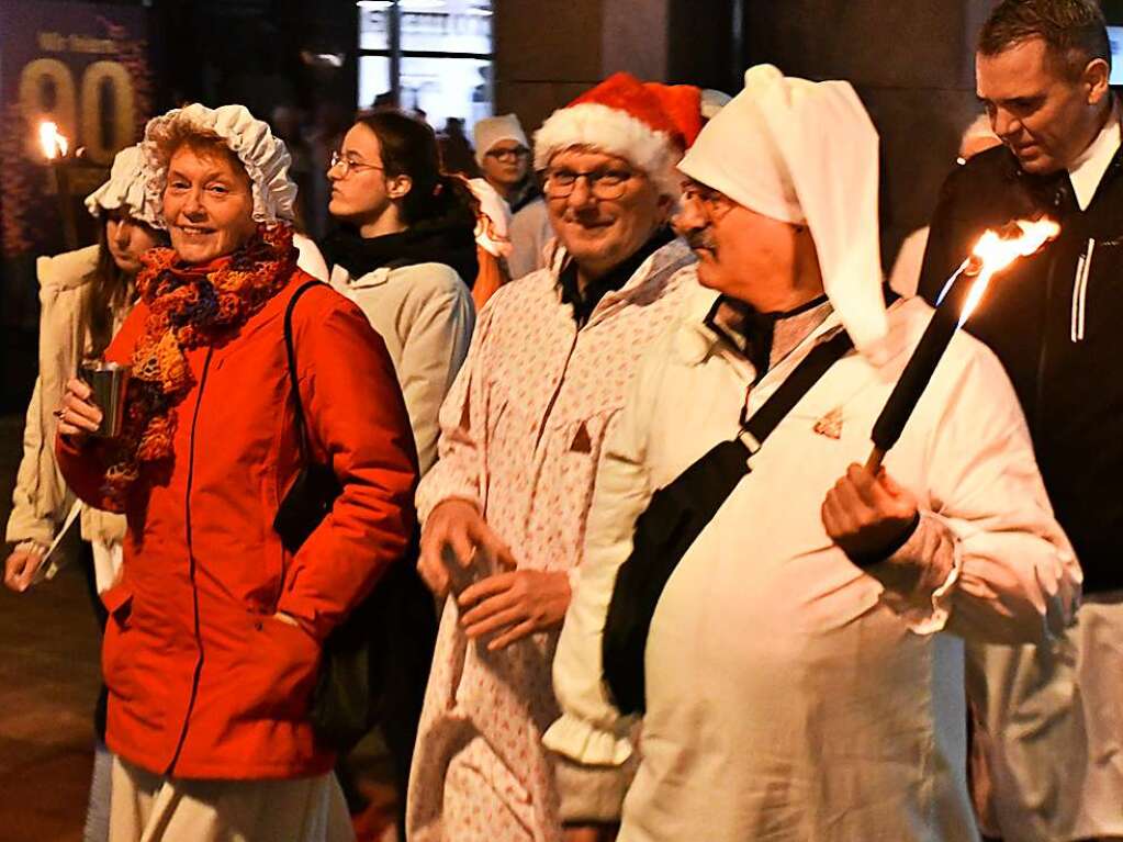 Impressionen vom schmutzige Dunnschdig in Lrrach, Steinen, Stetten und Brombach