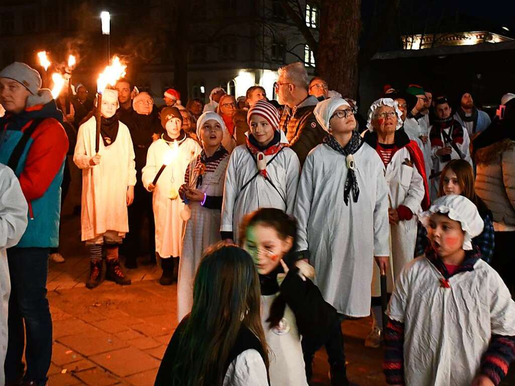 Impressionen vom schmutzige Dunnschdig in Lrrach, Steinen, Stetten und Brombach