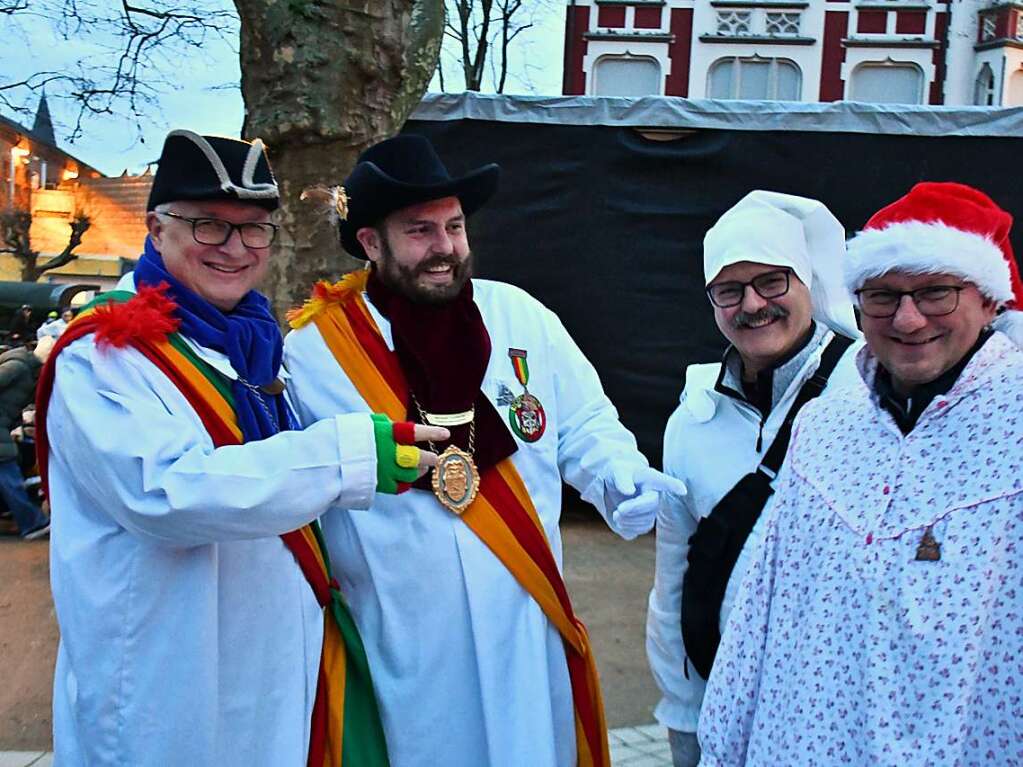 Impressionen vom schmutzige Dunnschdig in Lrrach, Steinen, Stetten und Brombach