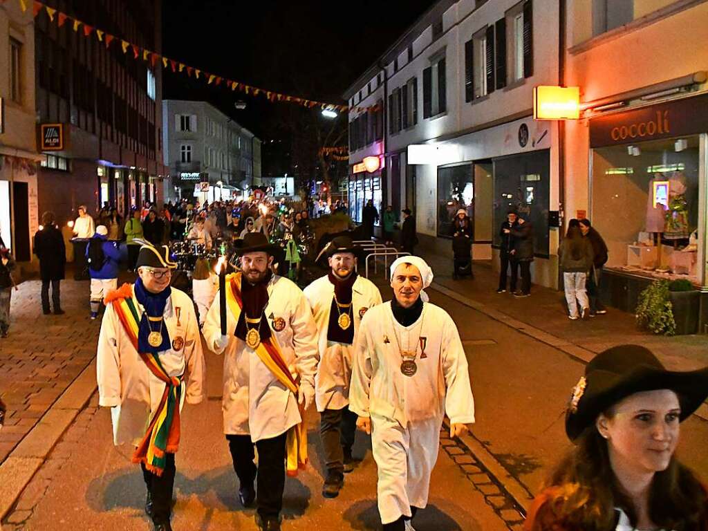 Impressionen vom schmutzige Dunnschdig in Lrrach, Steinen, Stetten und Brombach