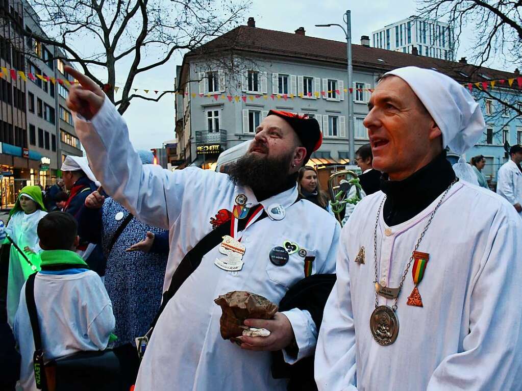 Impressionen vom schmutzige Dunnschdig in Lrrach, Steinen, Stetten und Brombach