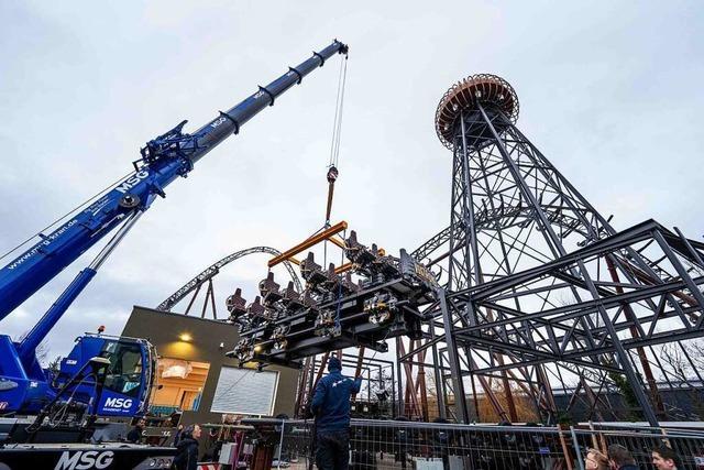 Europa-Park in Rust testet neue Achterbahn mit Wasserkanistern