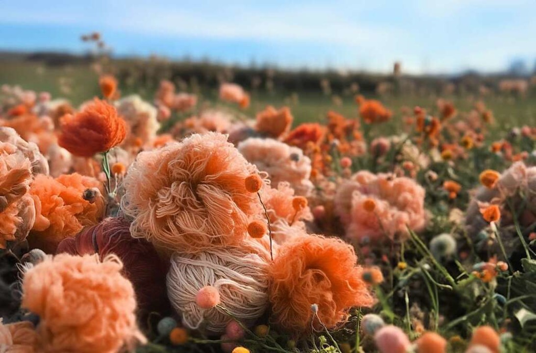 Wollblumen in Pfirsichfarbe. Pfirsichf...uft einmal im Jahr die Trendfarbe aus.  | Foto: Pantone (dpa)