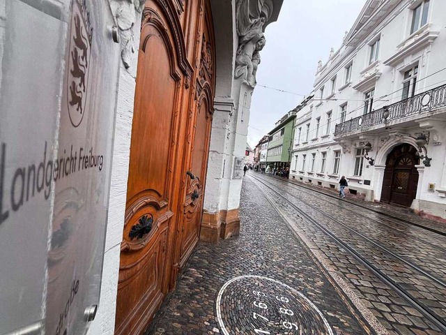 Verhandelt wird der Fall vor dem Landgericht Freiburg.  | Foto: Jonas Gnther