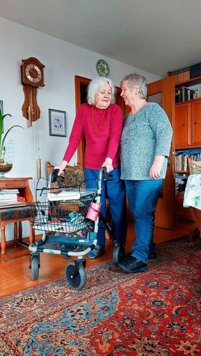 Seit sieben Jahren betreut Margot Krau...hr Verhltnis &#8222;wunderbar&#8220;.  | Foto: Ingo Gnther