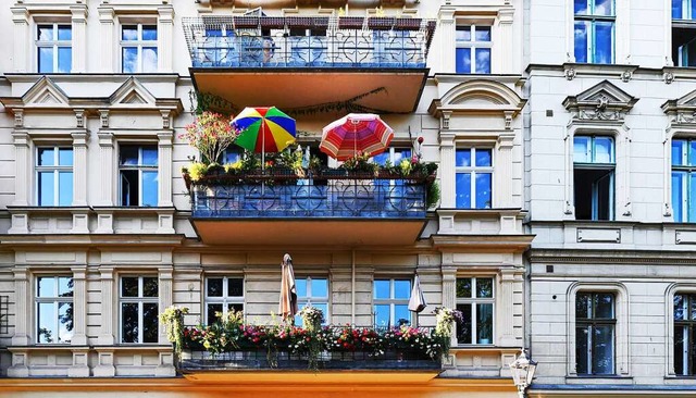 Beste Lage inklusive Balkon ist schwer zu finden.  | Foto: Bernd Diekjobst (dpa)