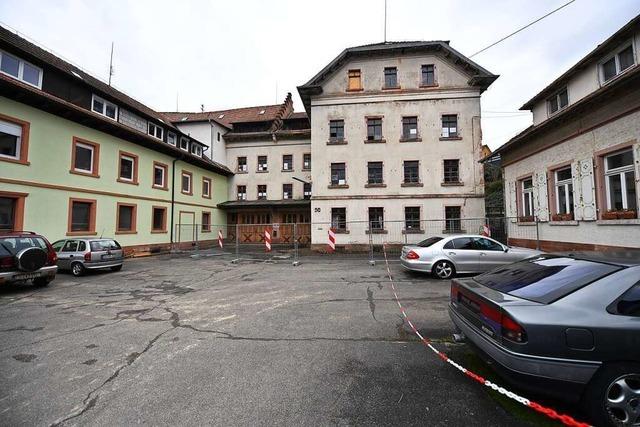 Die ehemalige Zigarrenfabrik Himmelsbach in Oberweier ist notdrftig gesichert