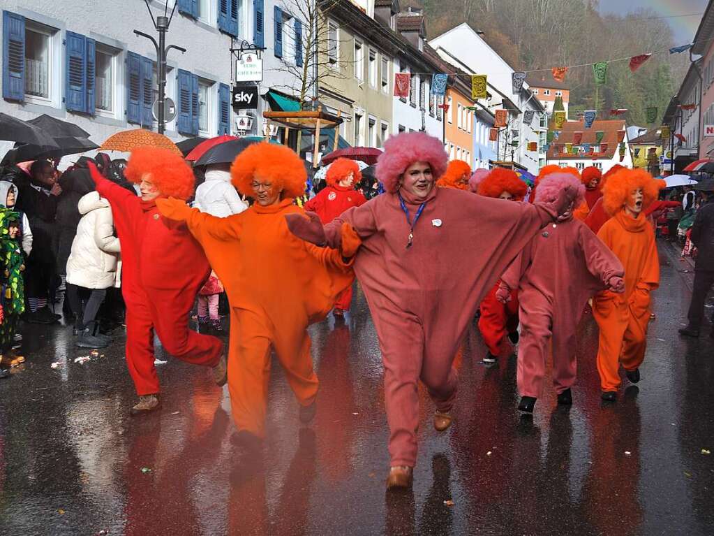 Impressionen vom Zeller Fasnachtsumzug am Sonntag mit den herrlichen Motivwagen und Fugruppen.