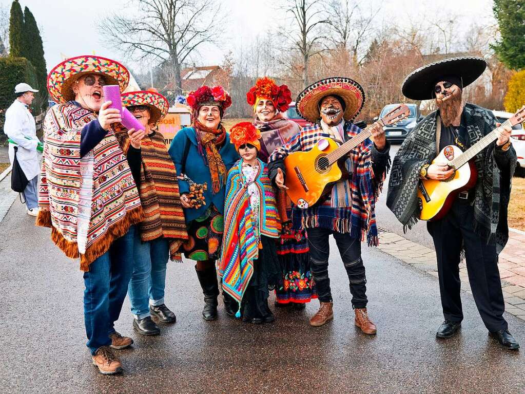 Musikalisch prsentieren sich die Mexikaner in Gndelwangen.