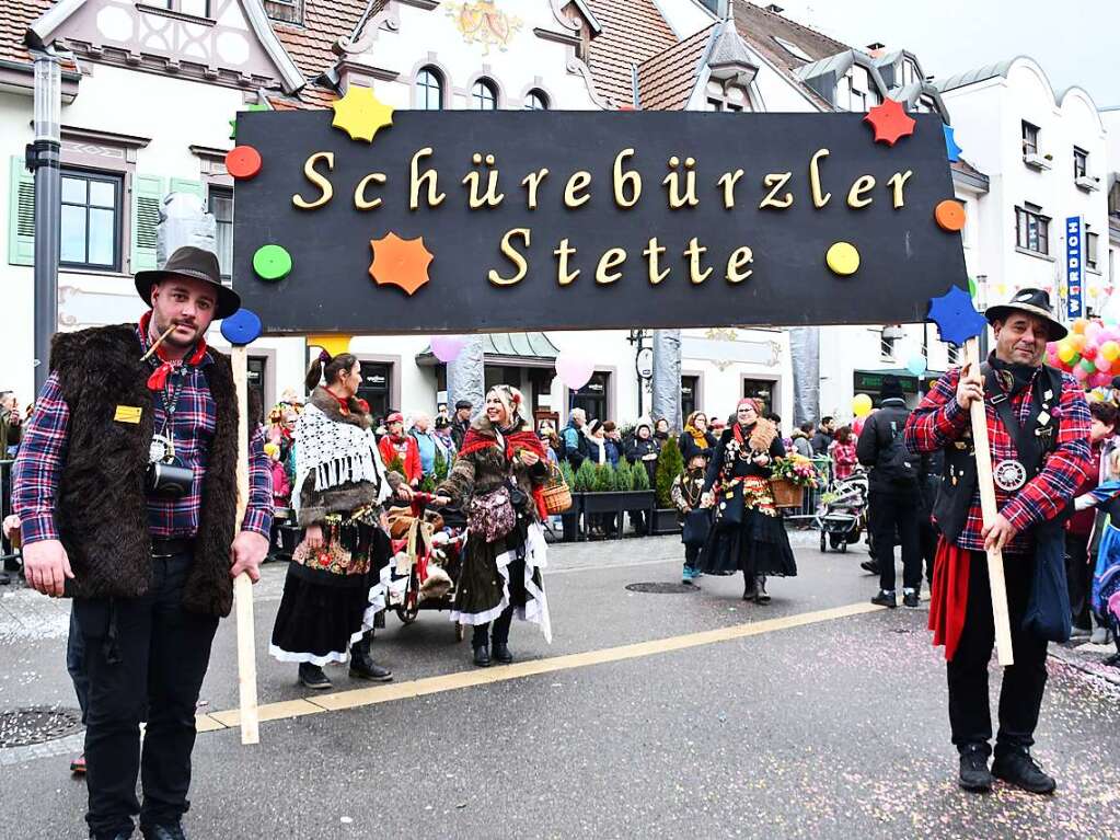 Ein buntes Kaleidoskop der alemannischen Fasnacht in Lrrach