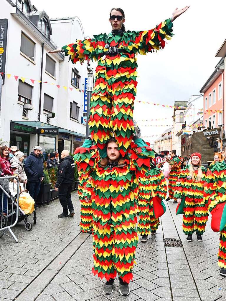 Ein buntes Kaleidoskop der alemannischen Fasnacht in Lrrach