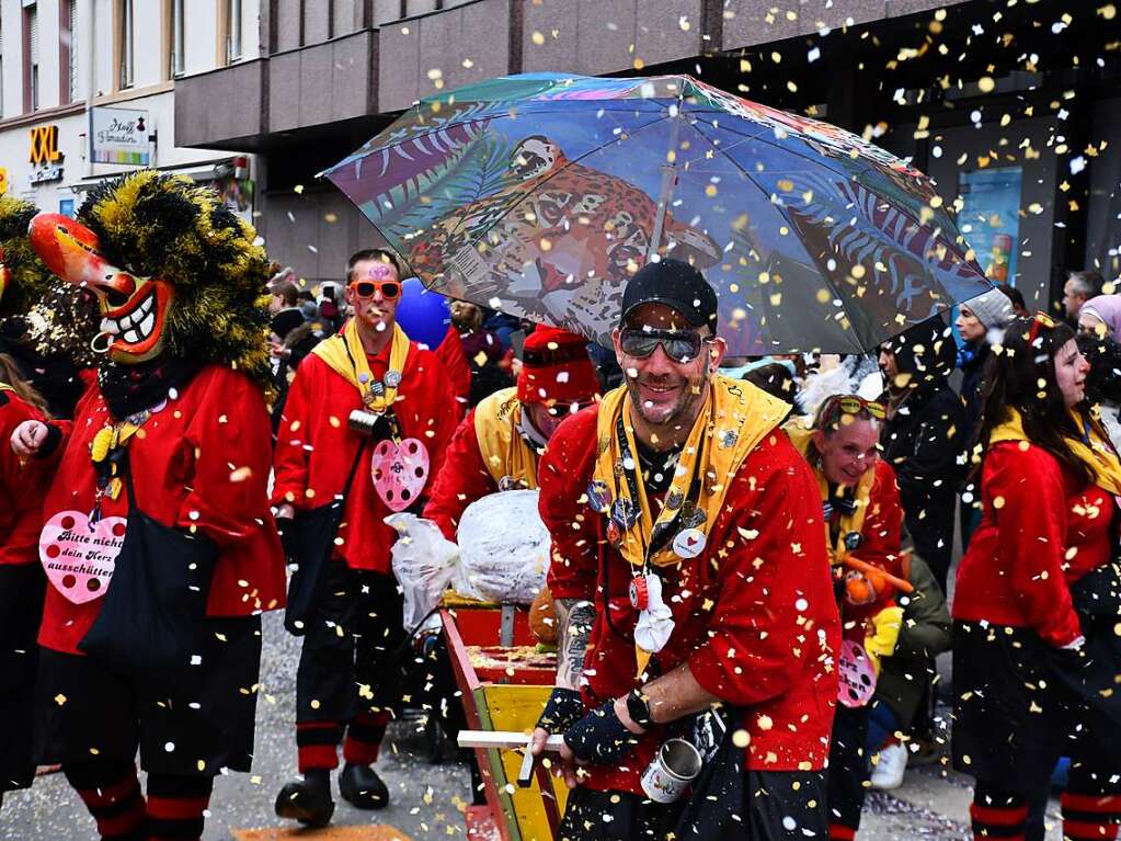 Ein buntes Kaleidoskop der alemannischen Fasnacht in Lrrach