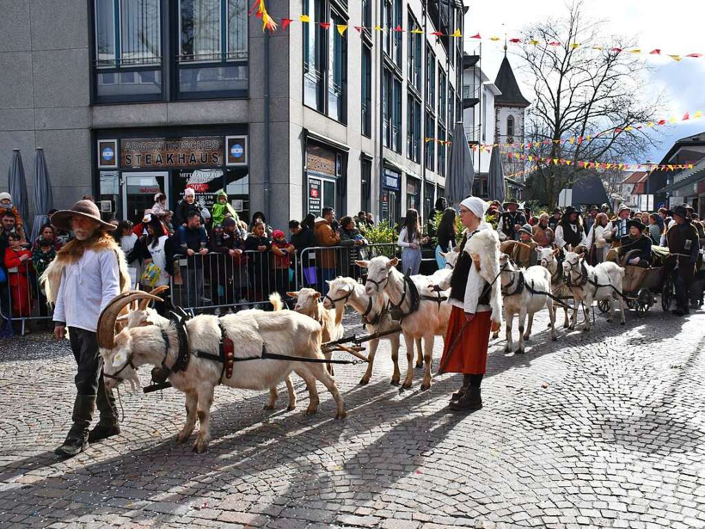 Ein buntes Kaleidoskop der alemannischen Fasnacht in Lrrach