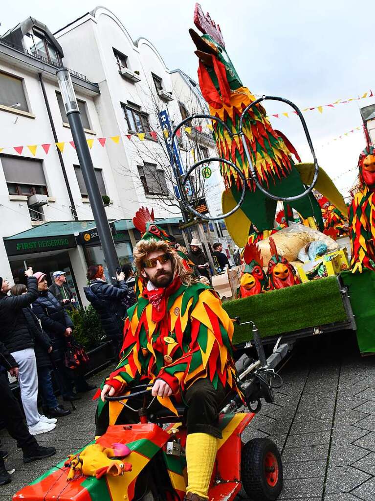 Ein buntes Kaleidoskop der alemannischen Fasnacht in Lrrach