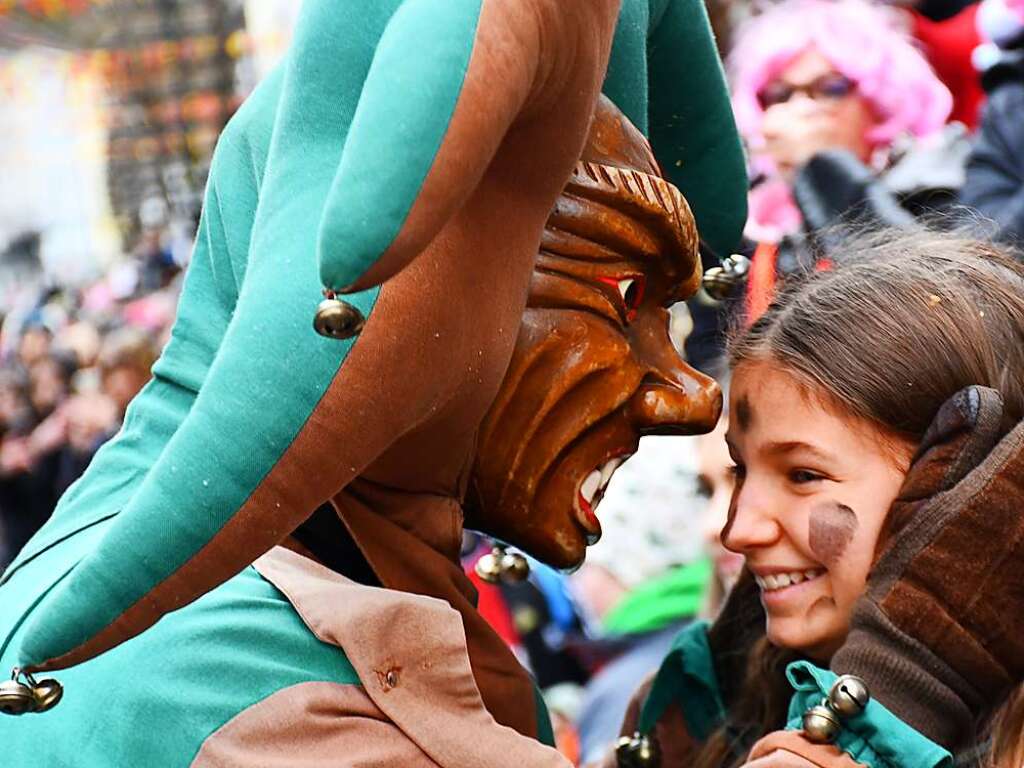 Ein buntes Kaleidoskop der alemannischen Fasnacht in Lrrach