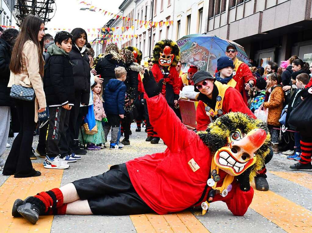 Ein buntes Kaleidoskop der alemannischen Fasnacht in Lrrach