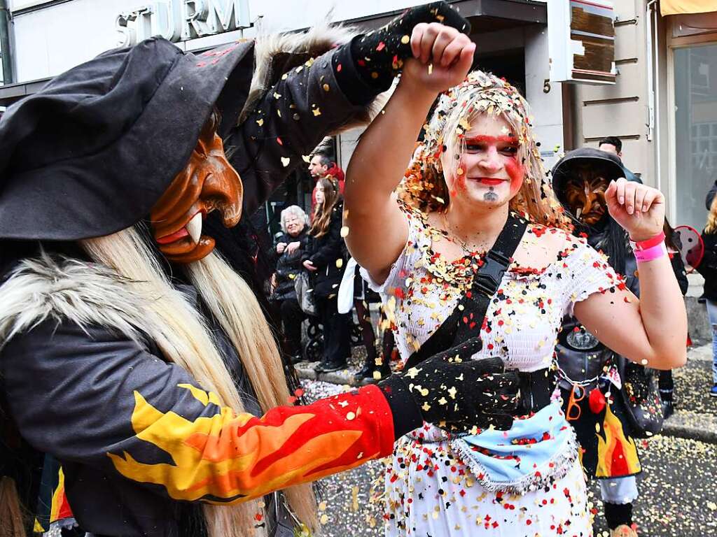 Ein buntes Kaleidoskop der alemannischen Fasnacht in Lrrach