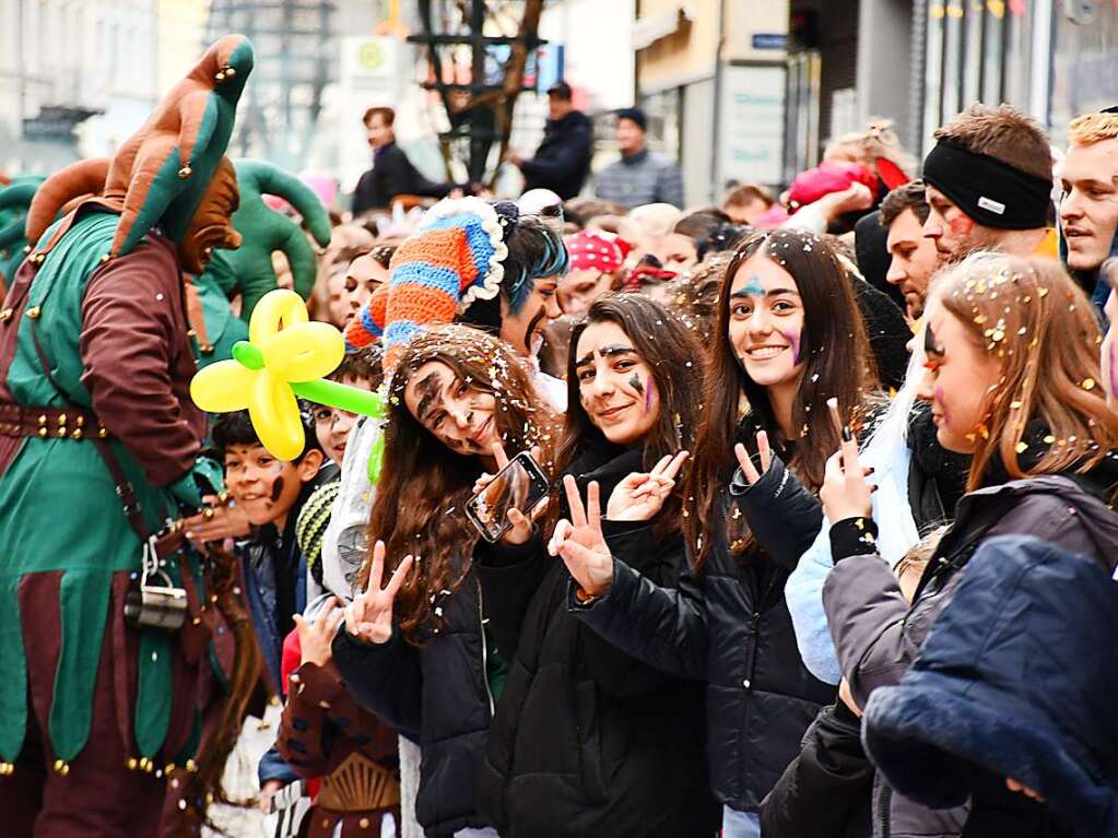 Ein buntes Kaleidoskop der alemannischen Fasnacht in Lrrach