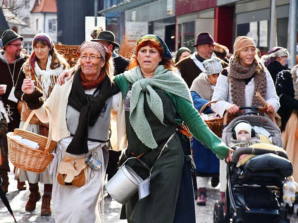 Ein buntes Kaleidoskop der alemannischen Fasnacht in Lrrach